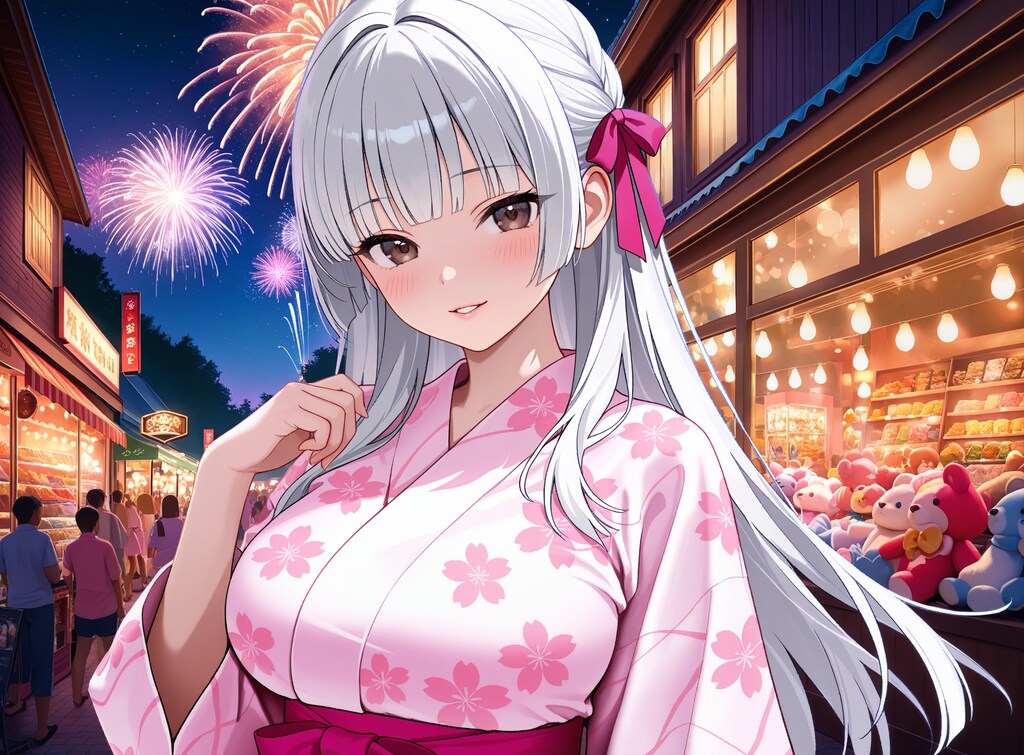 真夏の遊園地(12枚)