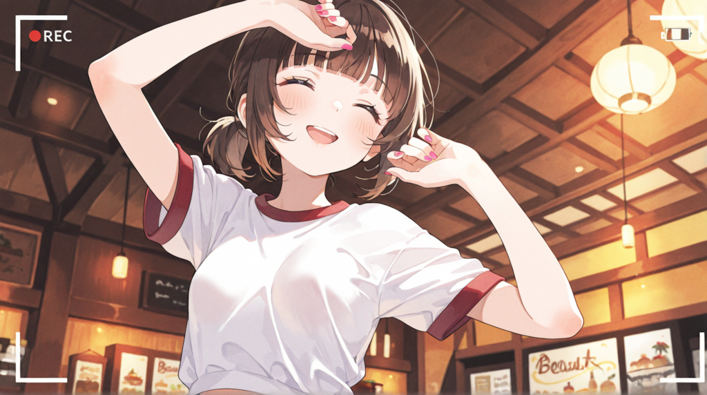 雫ちゃんのオフショット