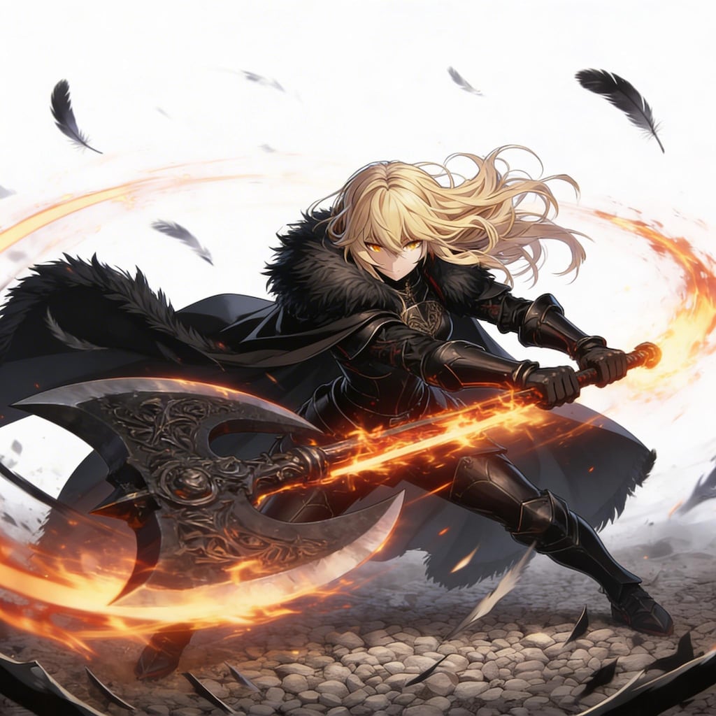 ブロンドの女騎士さん962