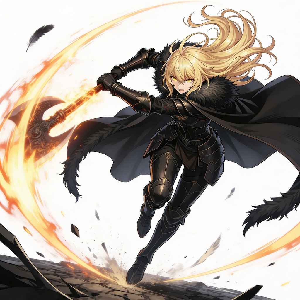 ブロンドの女騎士さん962