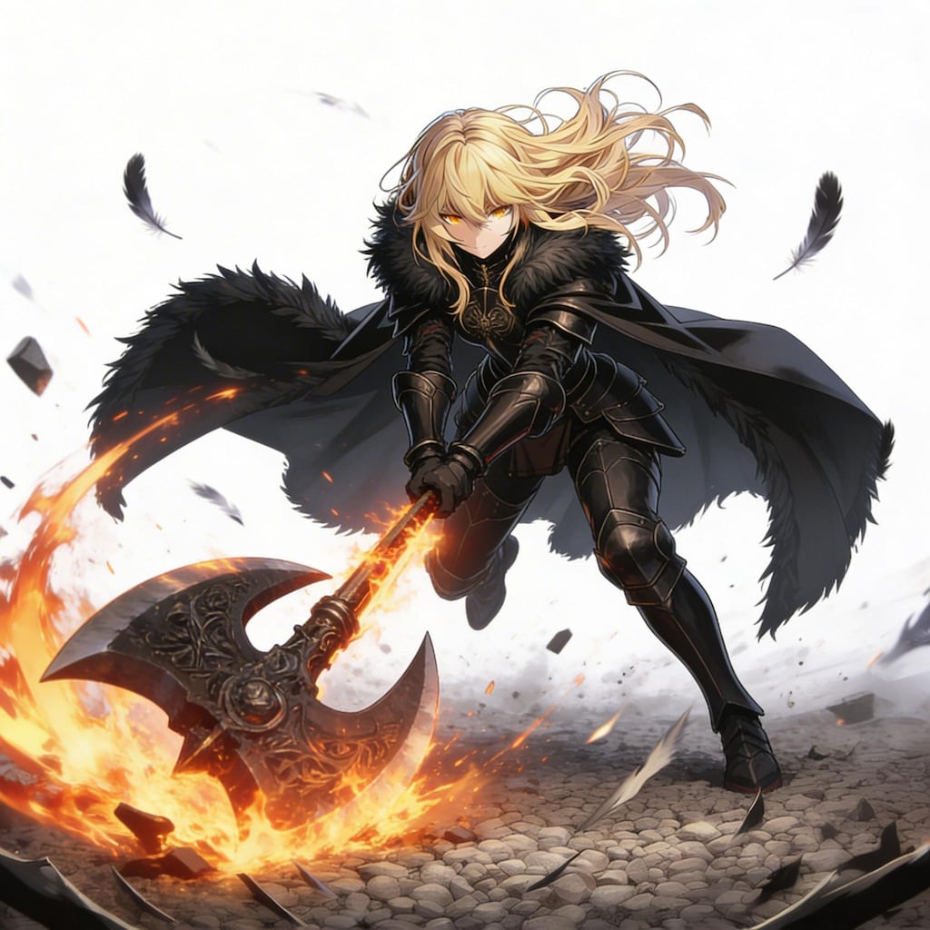 ブロンドの女騎士さん962