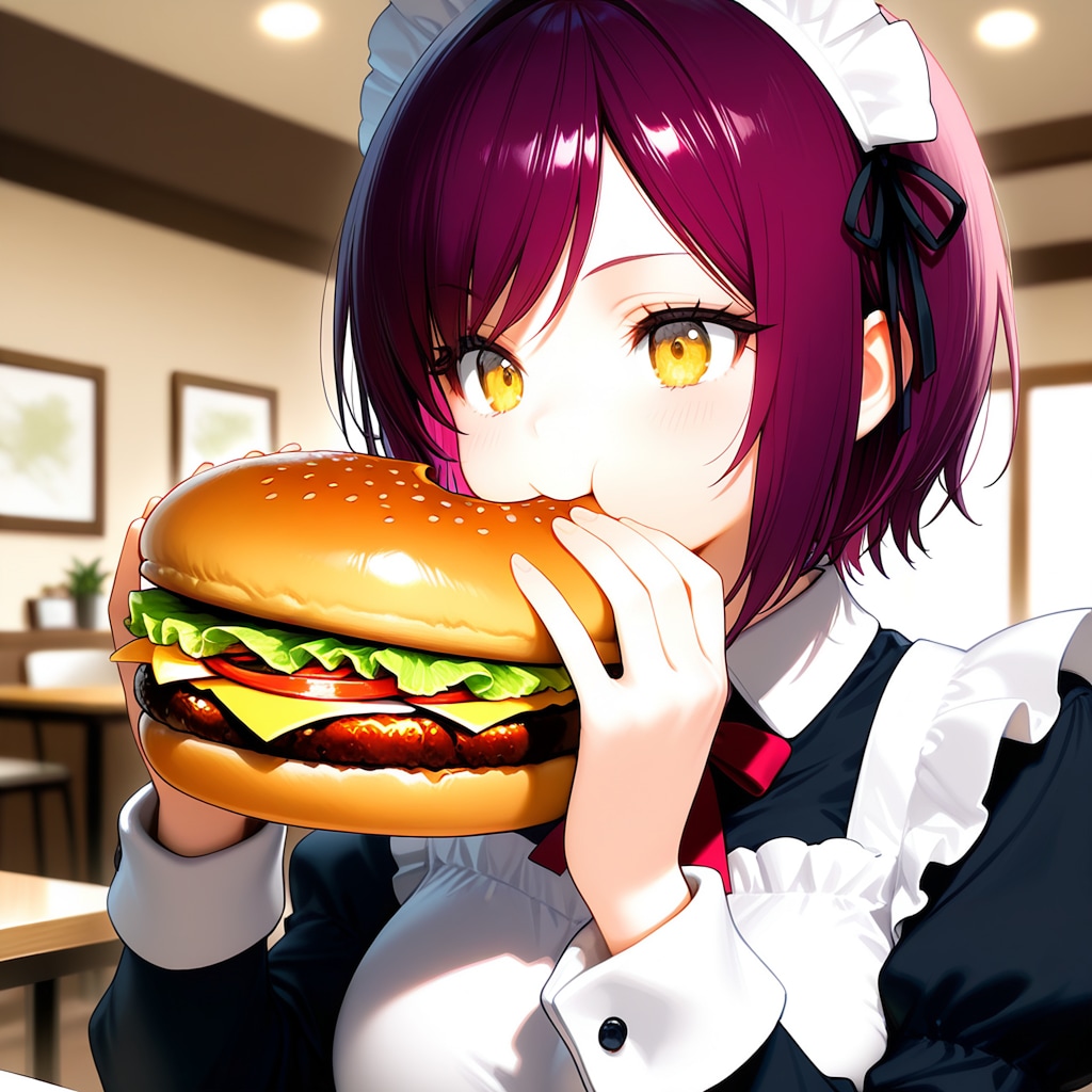 こんにちは（挨拶メイドの芽衣ちゃん）