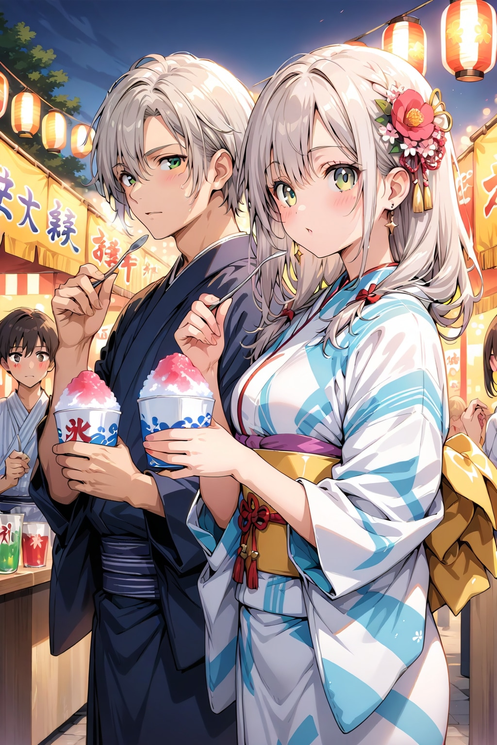 ステラちゃんのお祭りデート
