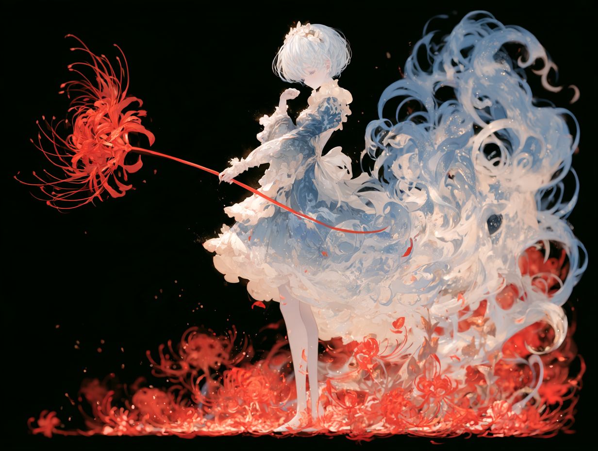 彼岸花の精 | の人気AIイラスト・グラビア
