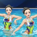 シンクロ美少女　デュエット演技⑪ 8枚目