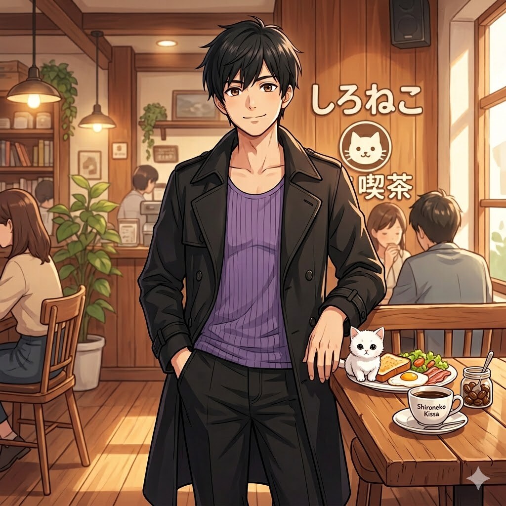 作者アキラが考えたキザ男