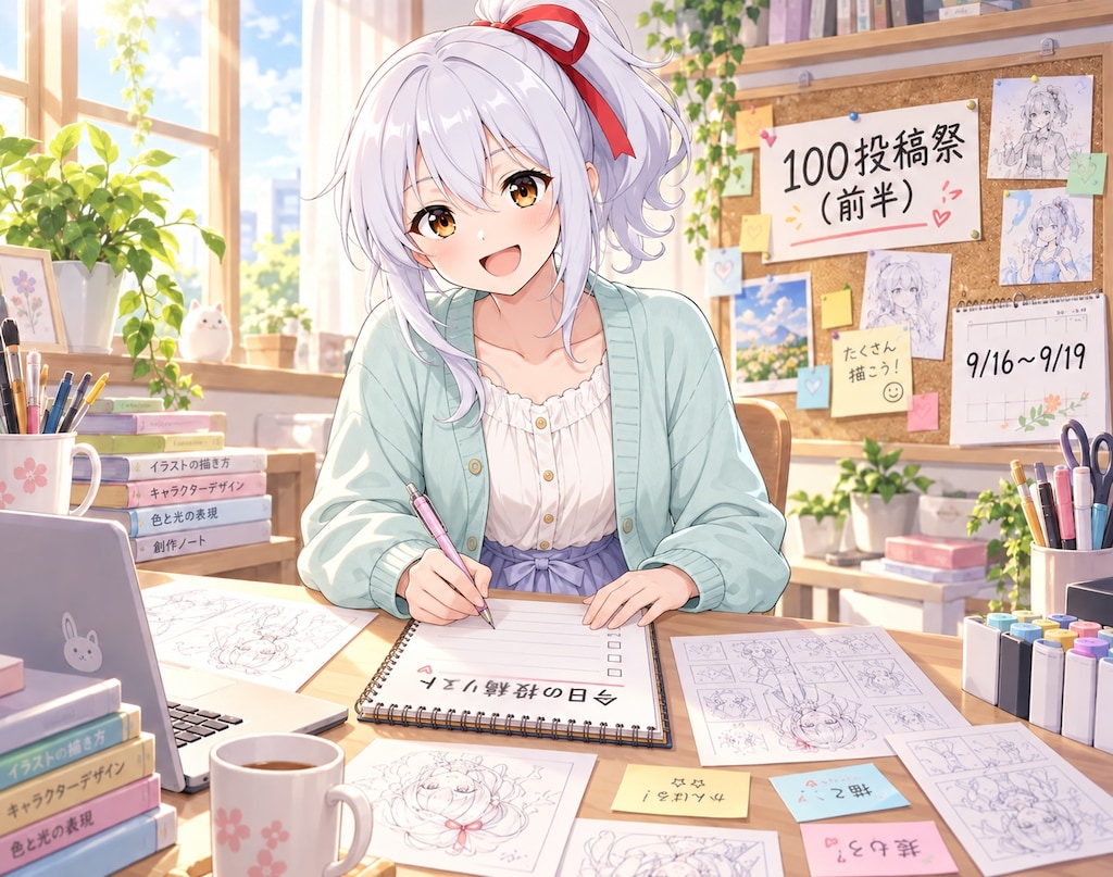 エル「忙し忙しっ！早く仕上げなきゃっ」