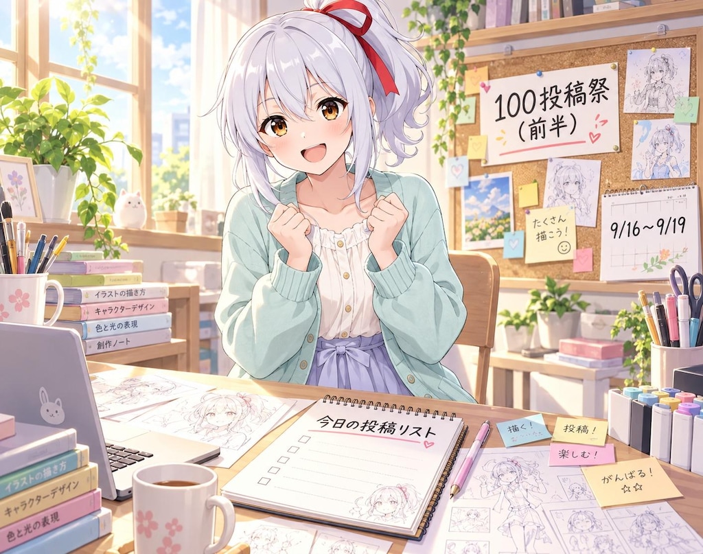 エル「忙し忙しっ！早く仕上げなきゃっ」