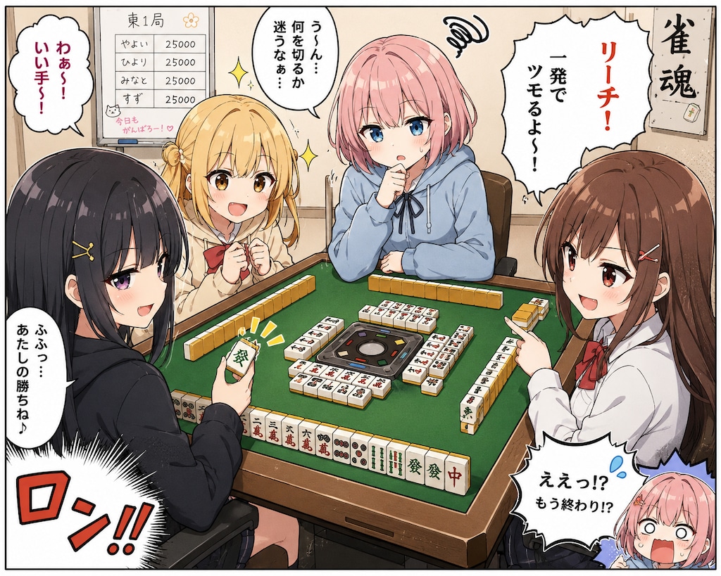 四人打ち麻雀