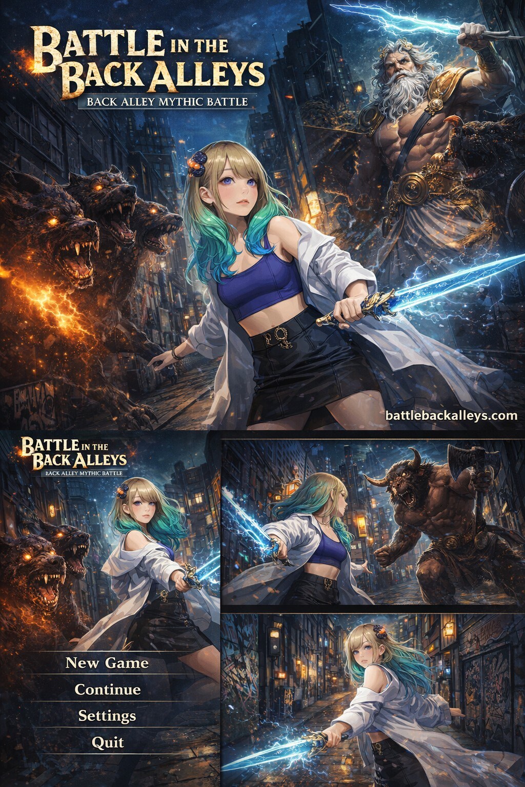 裏通りの戦い | の人気AIイラスト・グラビア