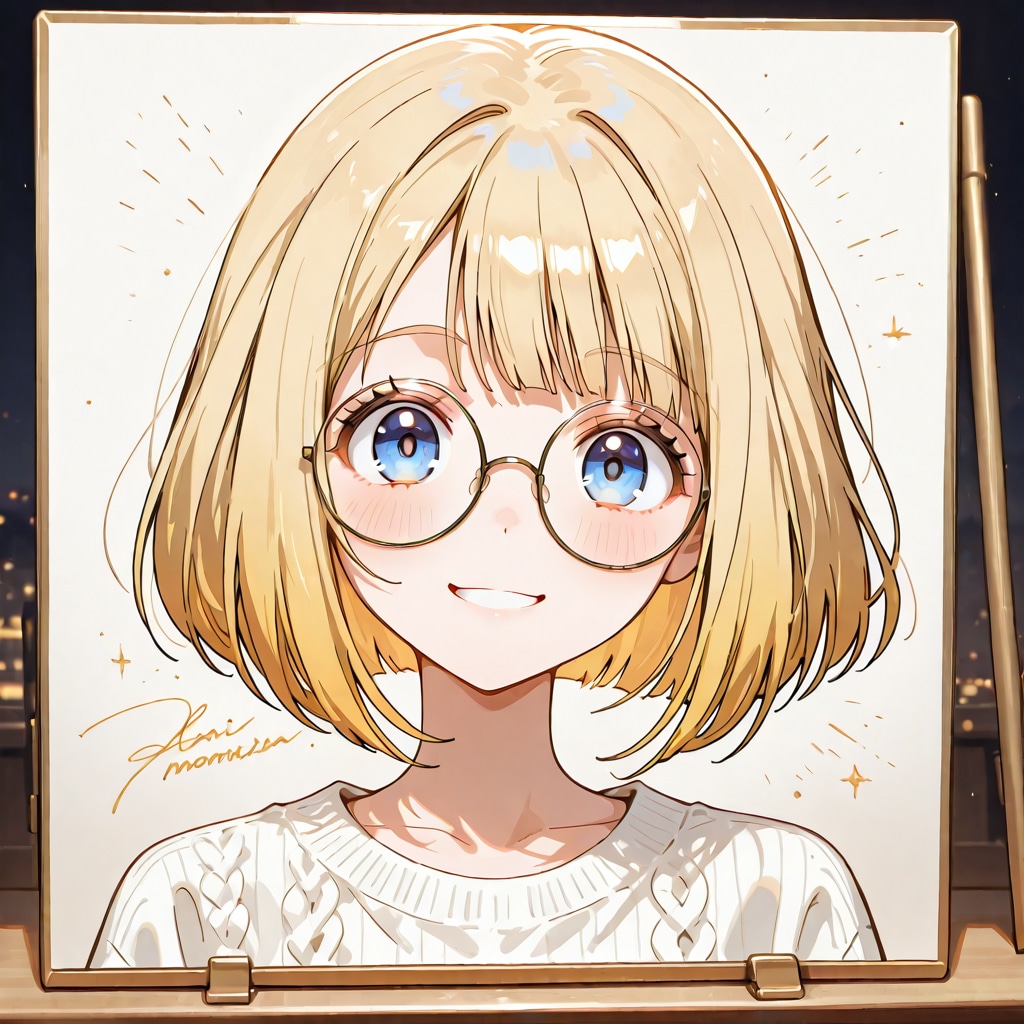 似顔絵イラストのミッシェルさん
