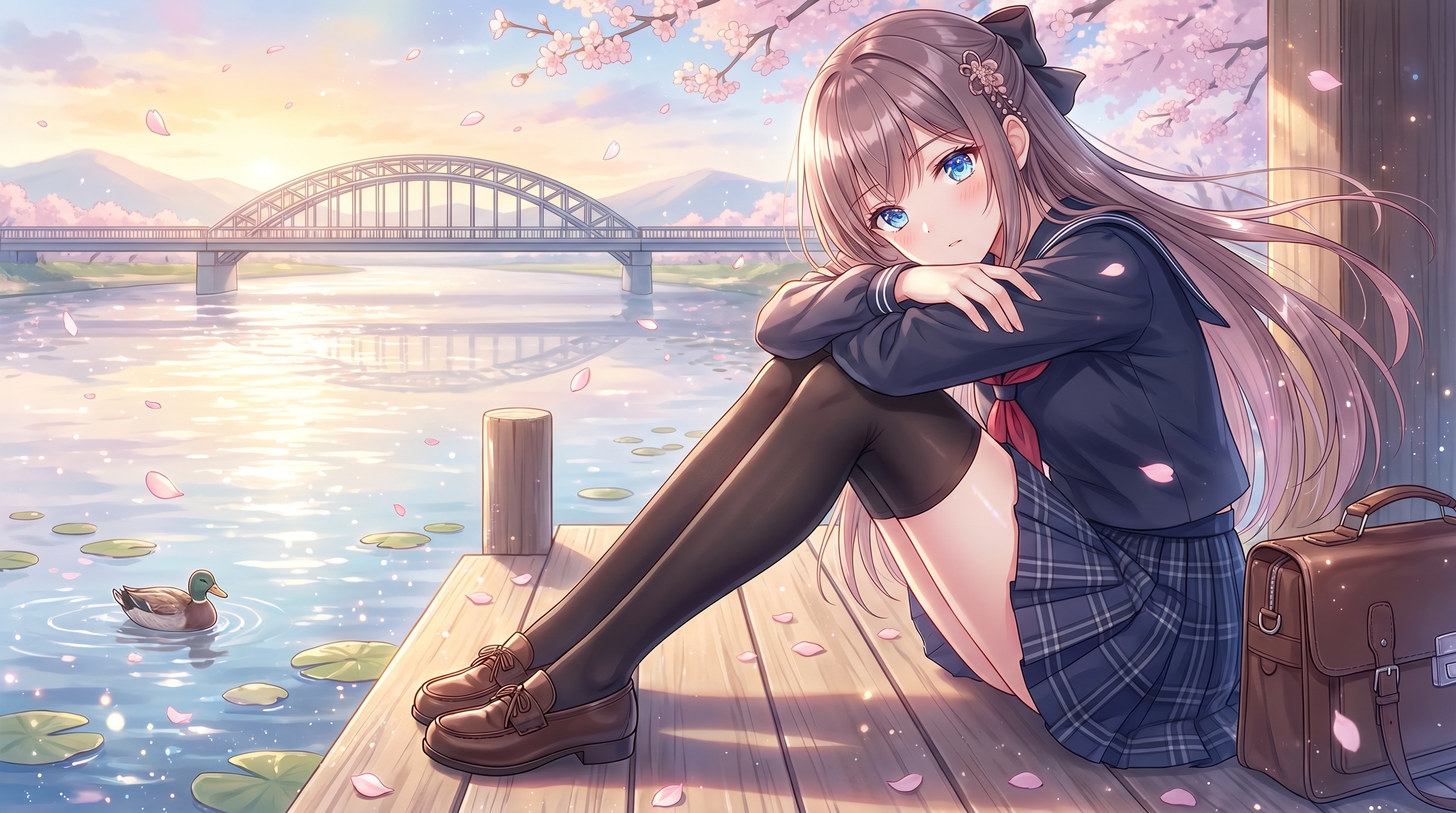 桜霞水鏡の孤想 | の人気AIイラスト・グラビア