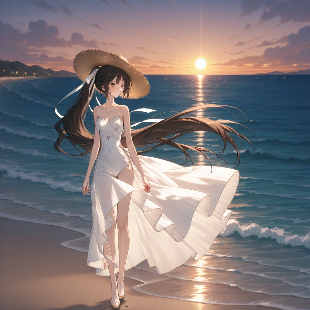 思い出の海に