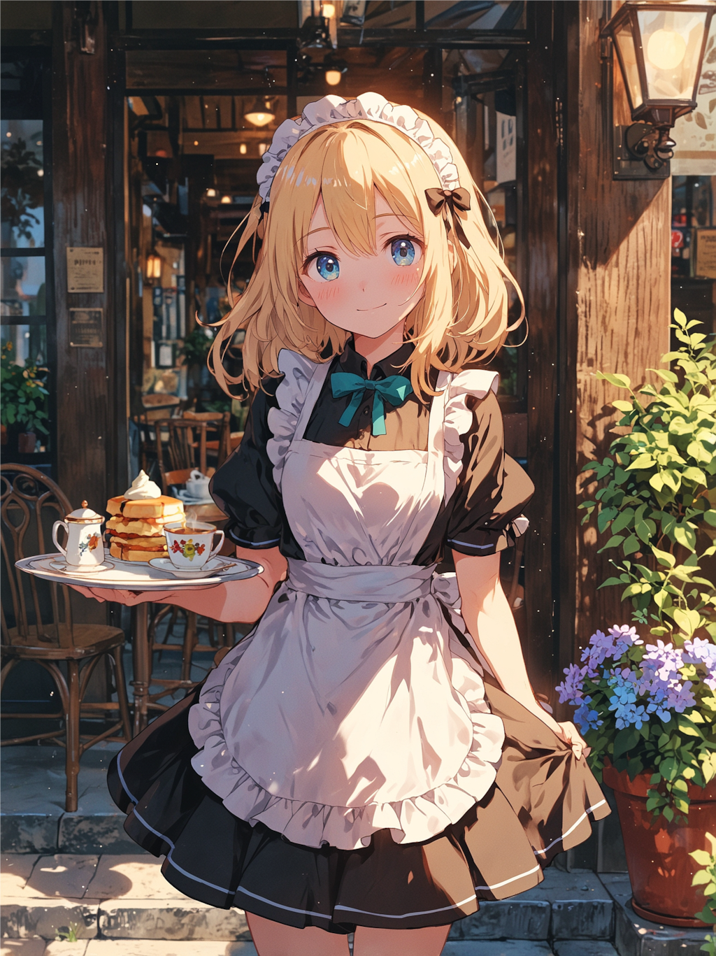 いつものテーブルで