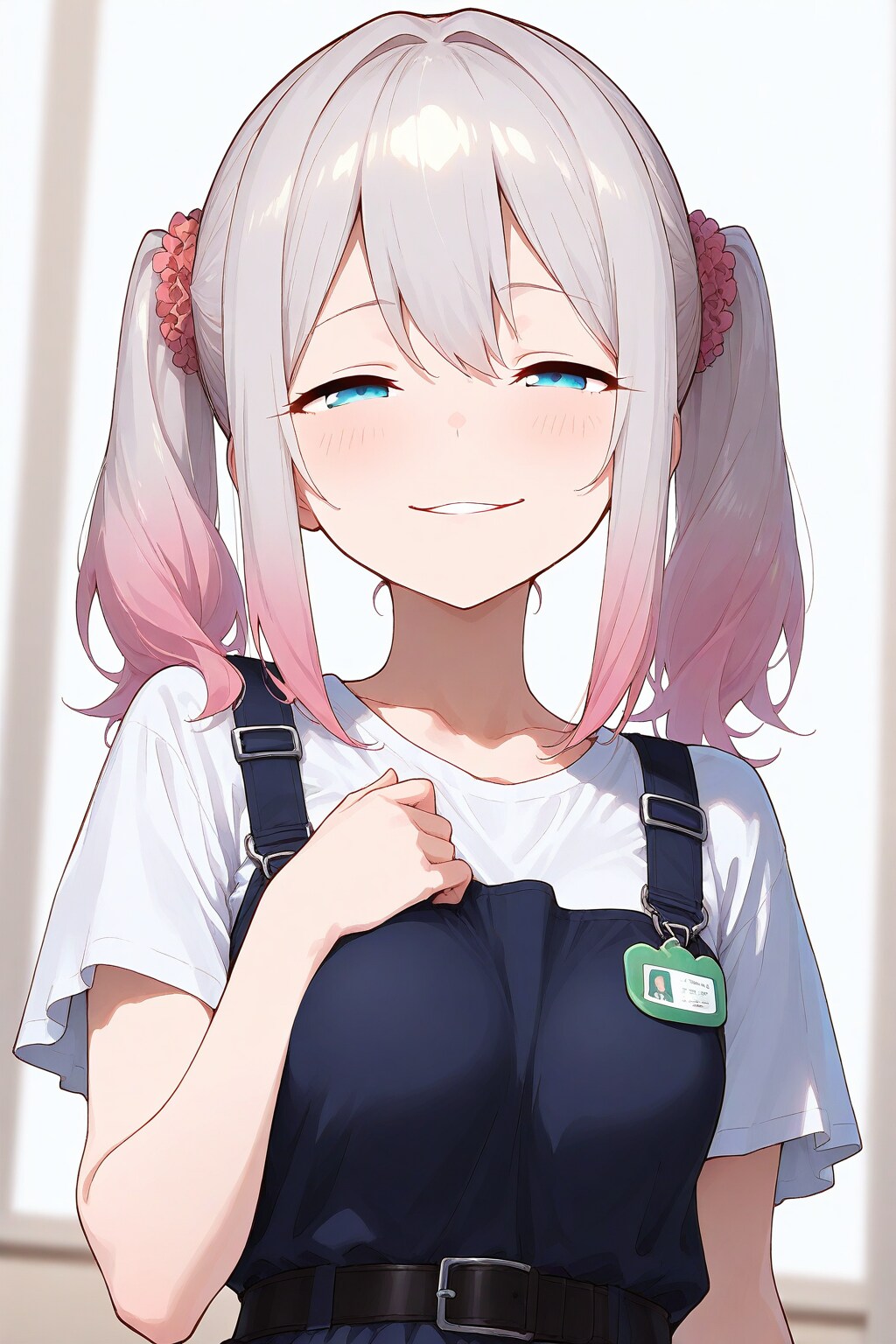 にっこり