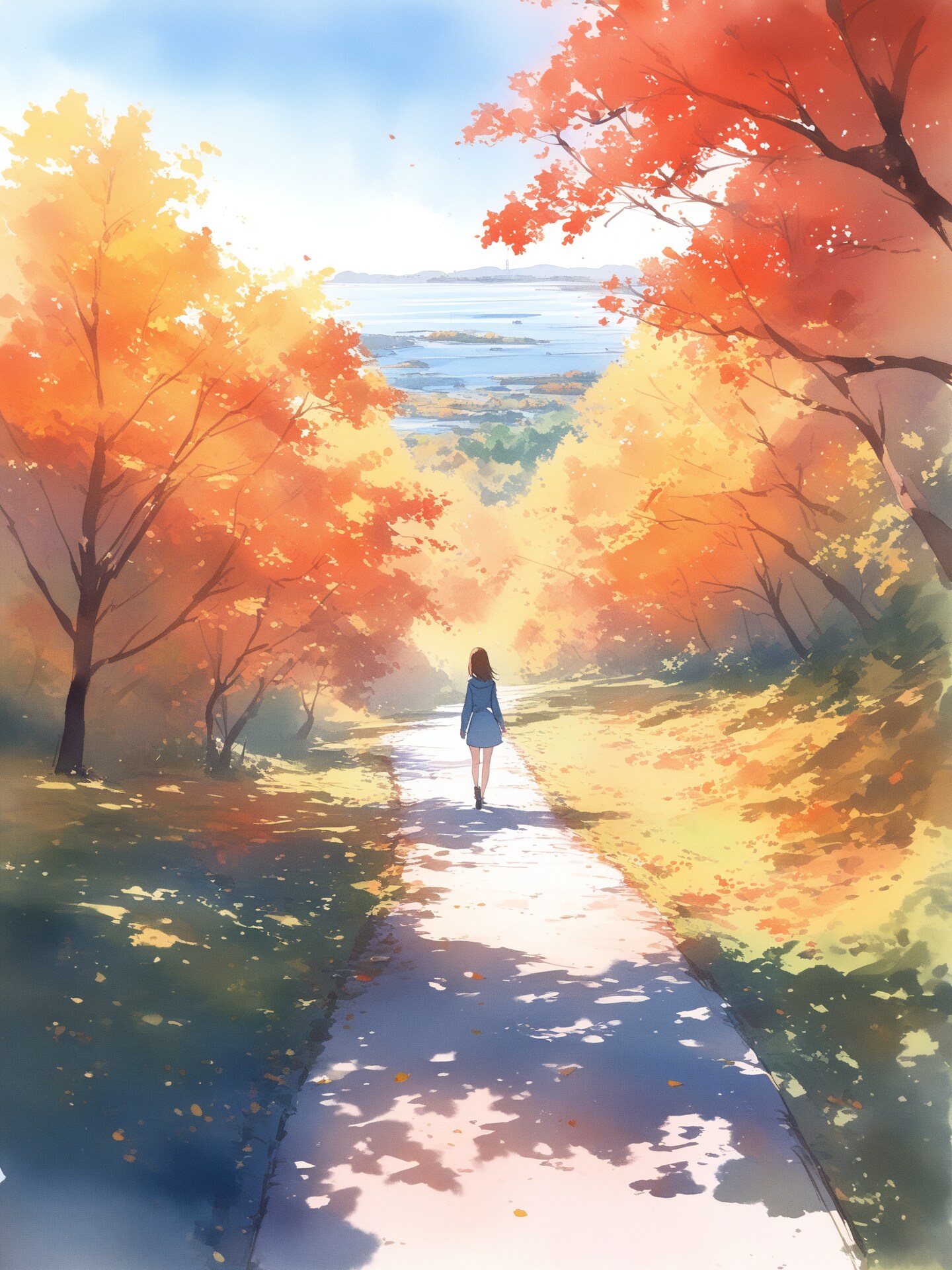 秋の散歩道