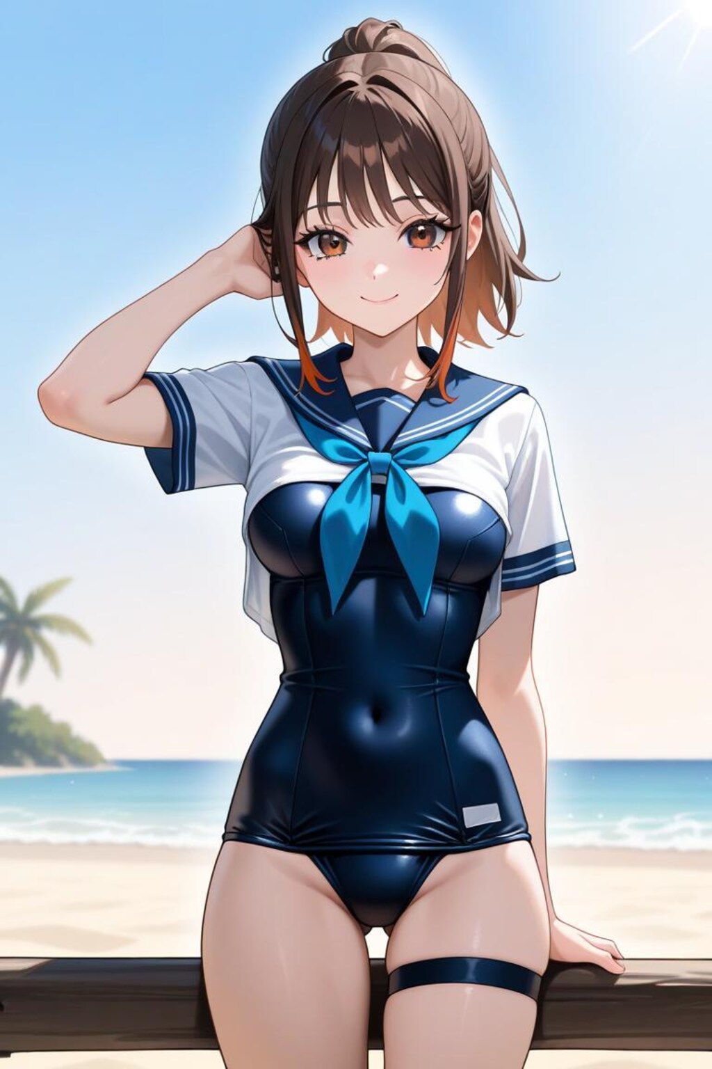 セーラー服めくり