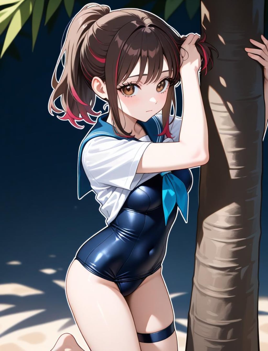 セーラー服めくり