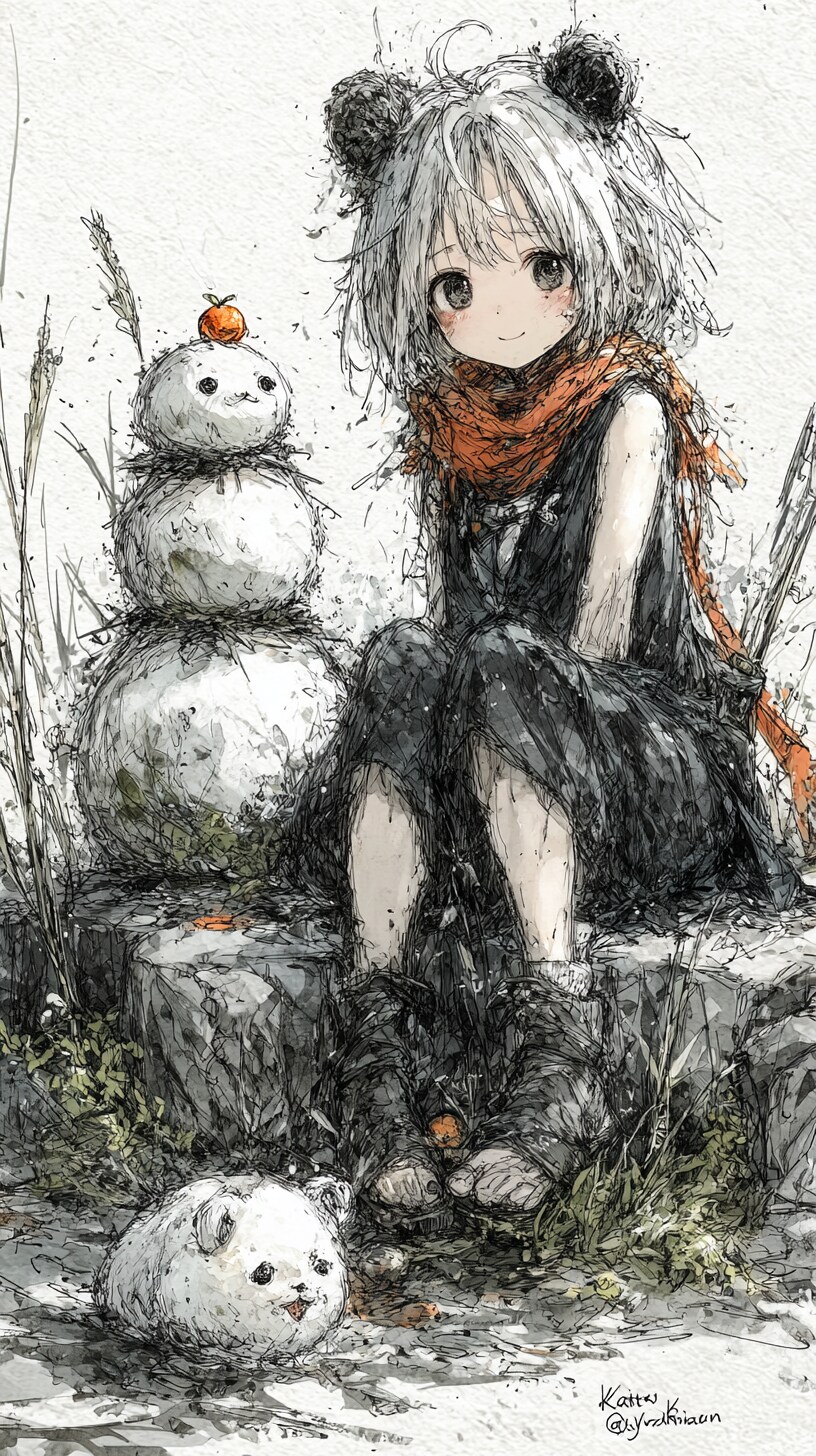 お餅？🐾 | の人気AIイラスト・グラビア