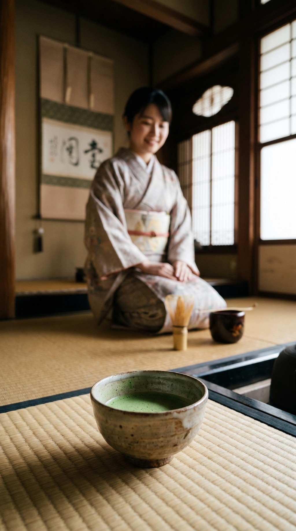 The Warmth of Matcha Time