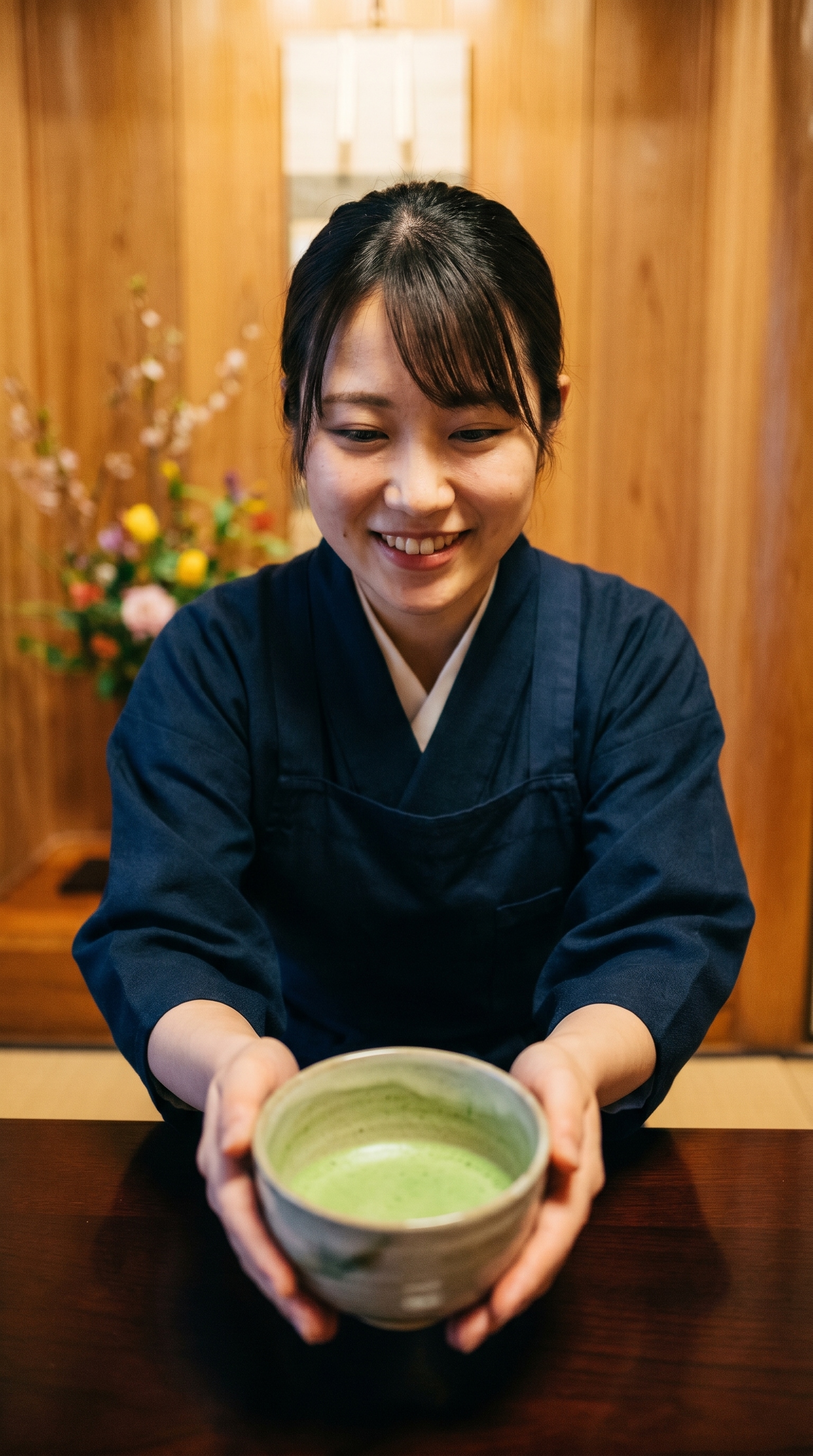 The Warmth of Matcha Time