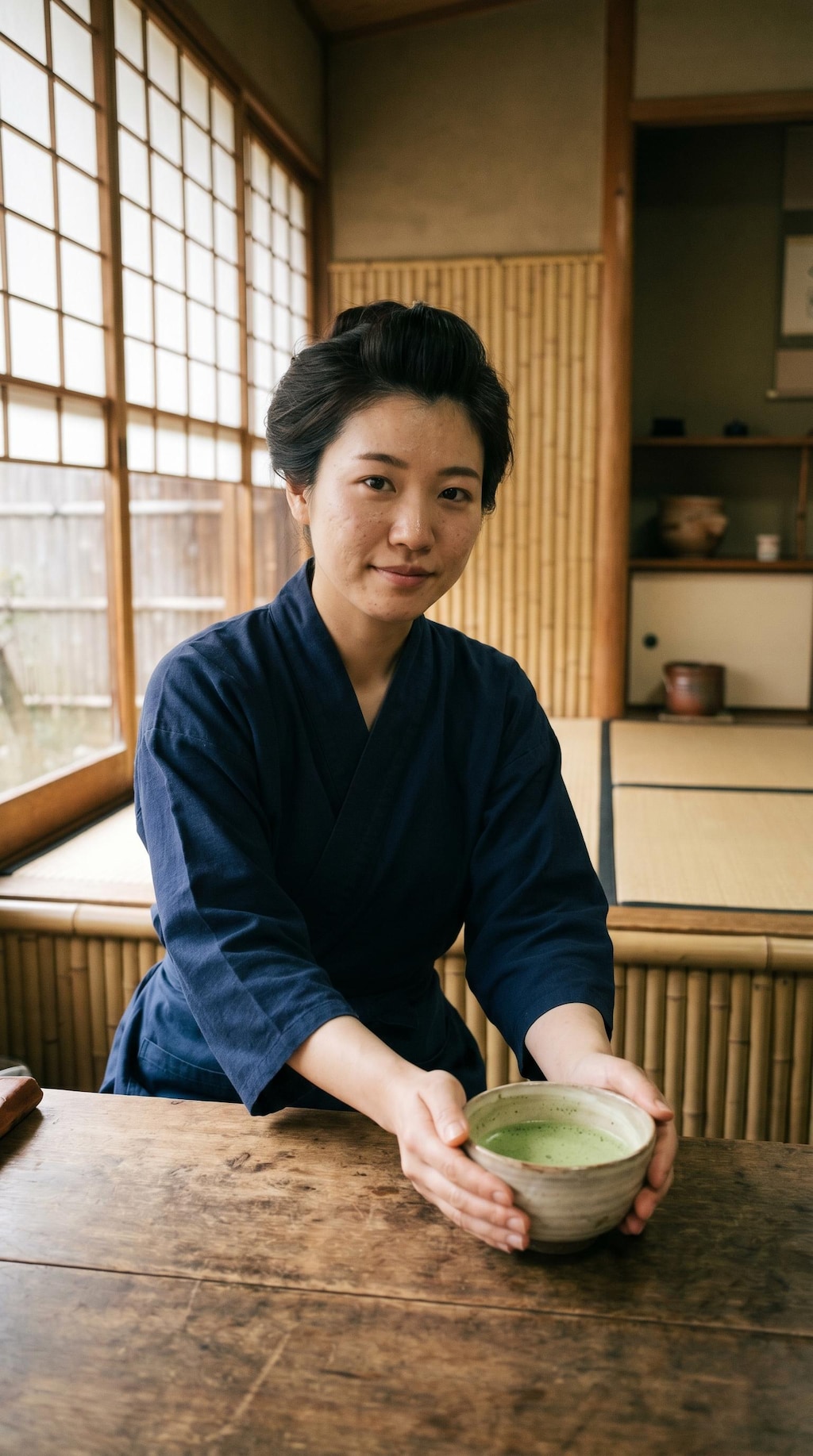 The Warmth of Matcha Time
