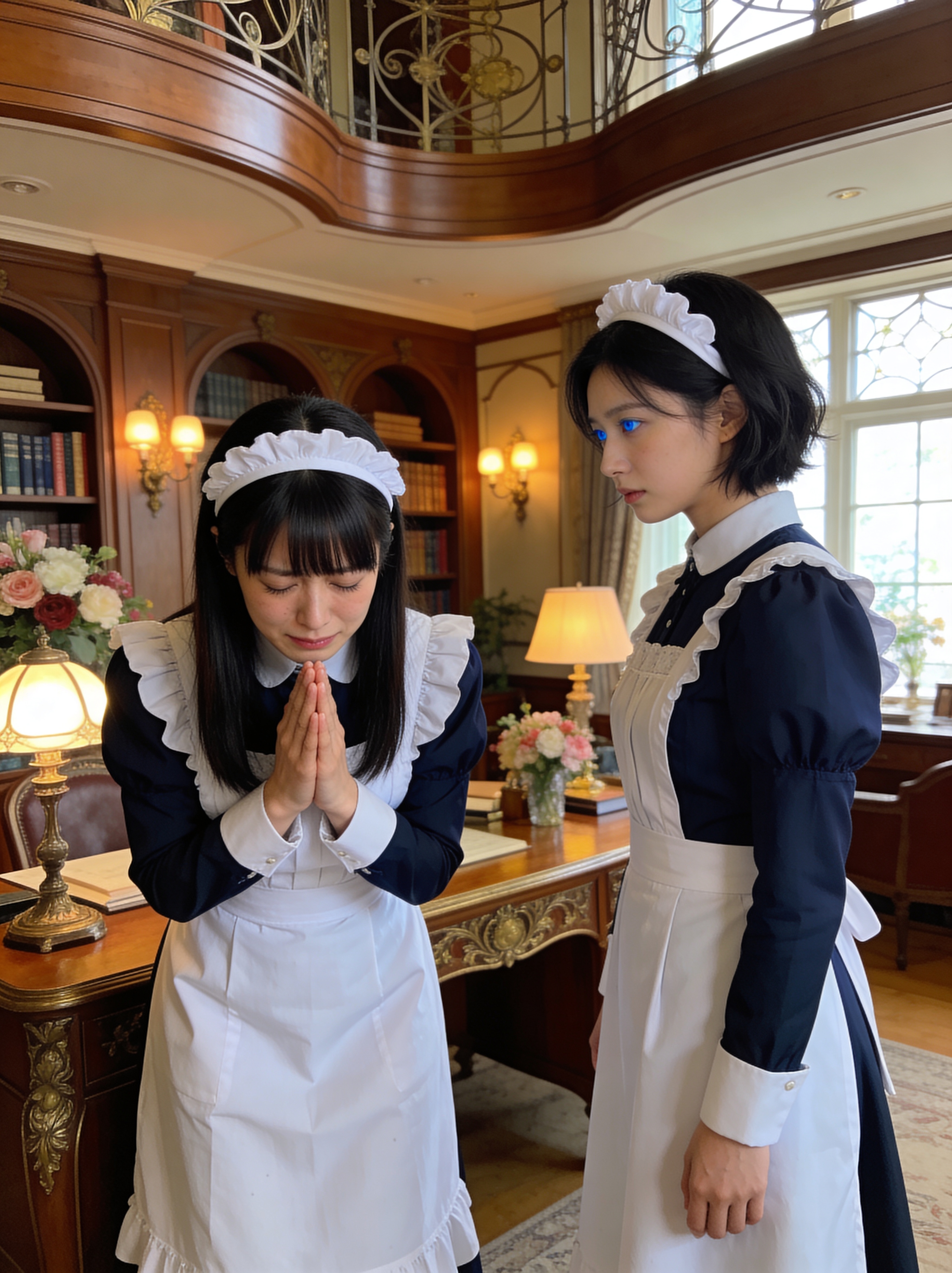 メイド1号の姫コスプレ