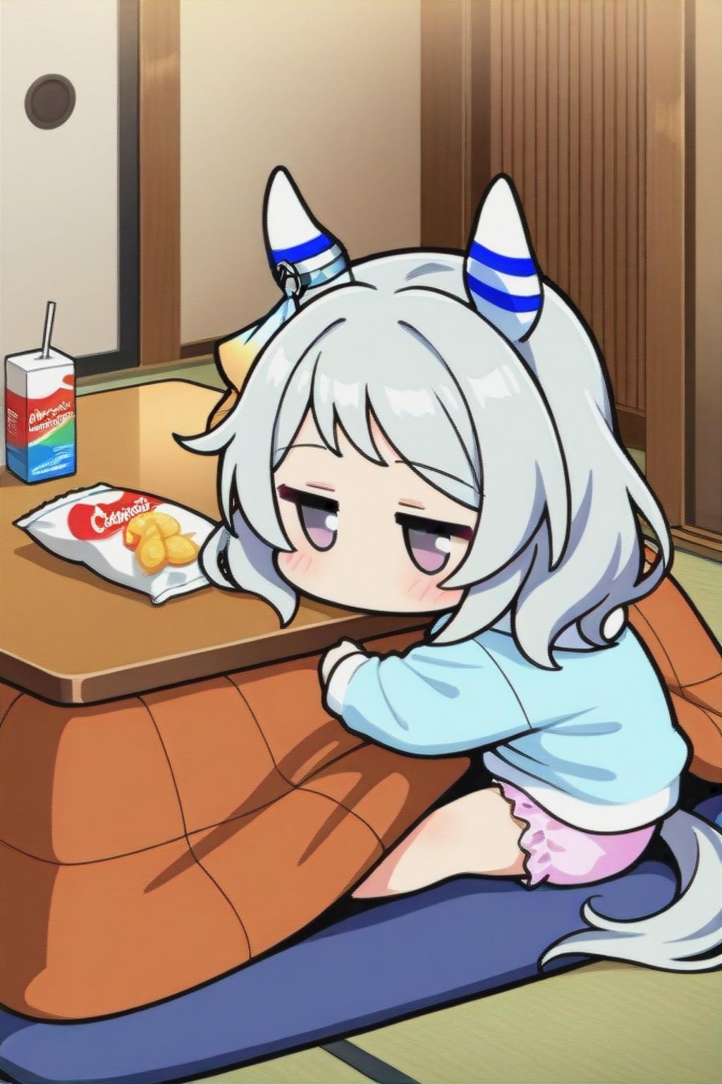 ミラ子とこたつ