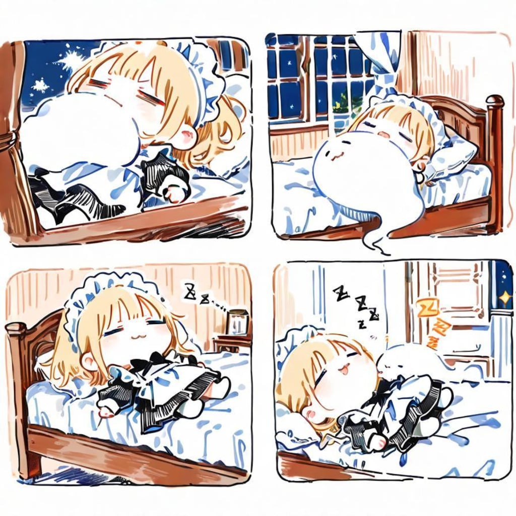 居眠り オブ いにしえモデルメイドちゃん💤✨