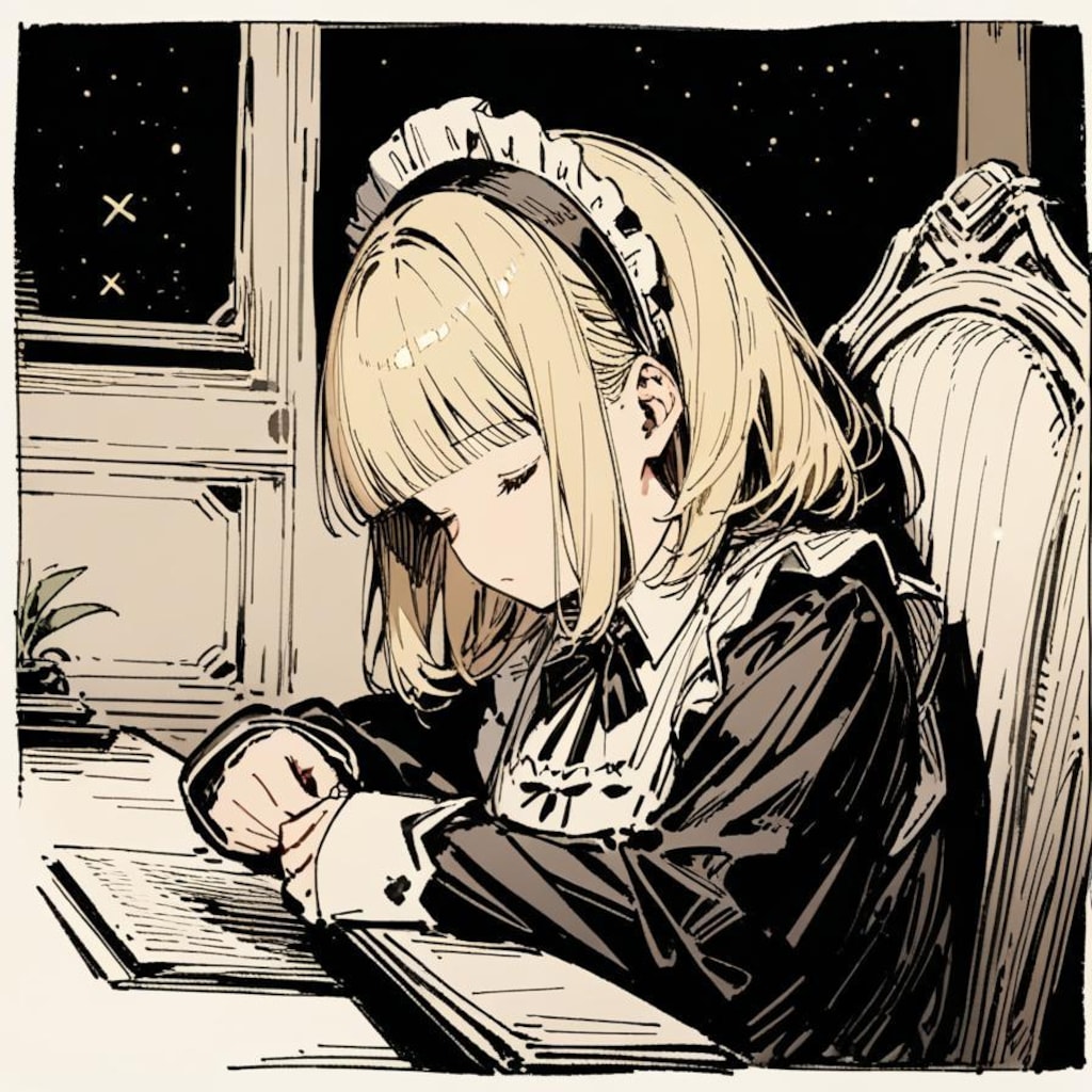 居眠り オブ いにしえモデルメイドちゃん💤✨