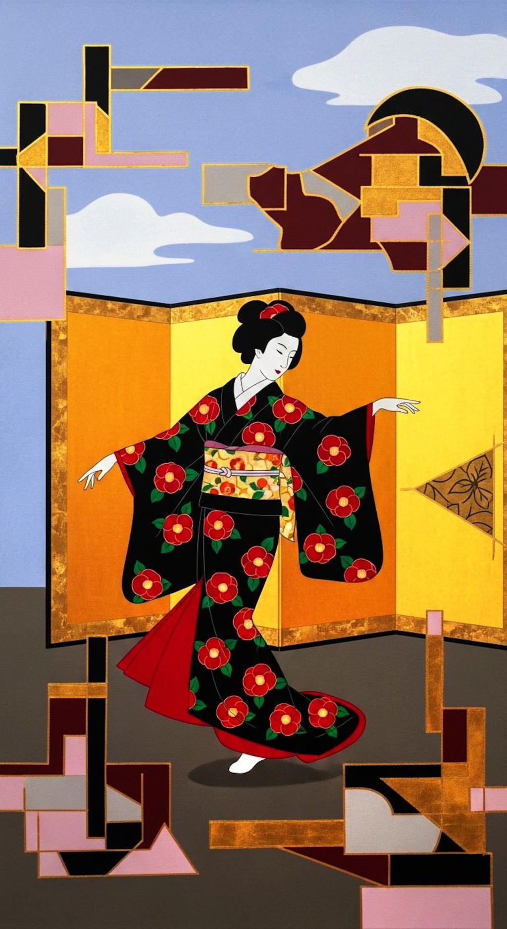 創作舞踊「椿姫」