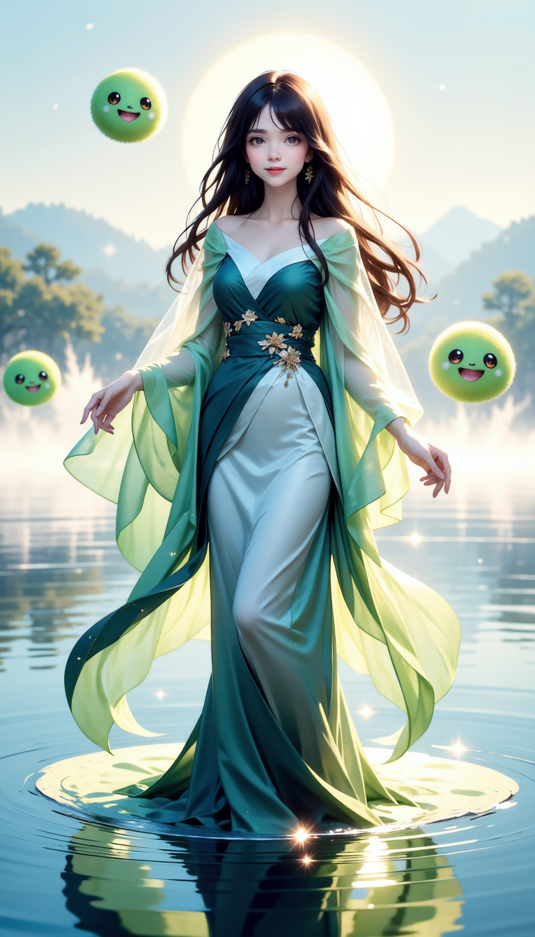 マリモ記念日：阿寒湖の朝に | の人気AIイラスト・グラビア