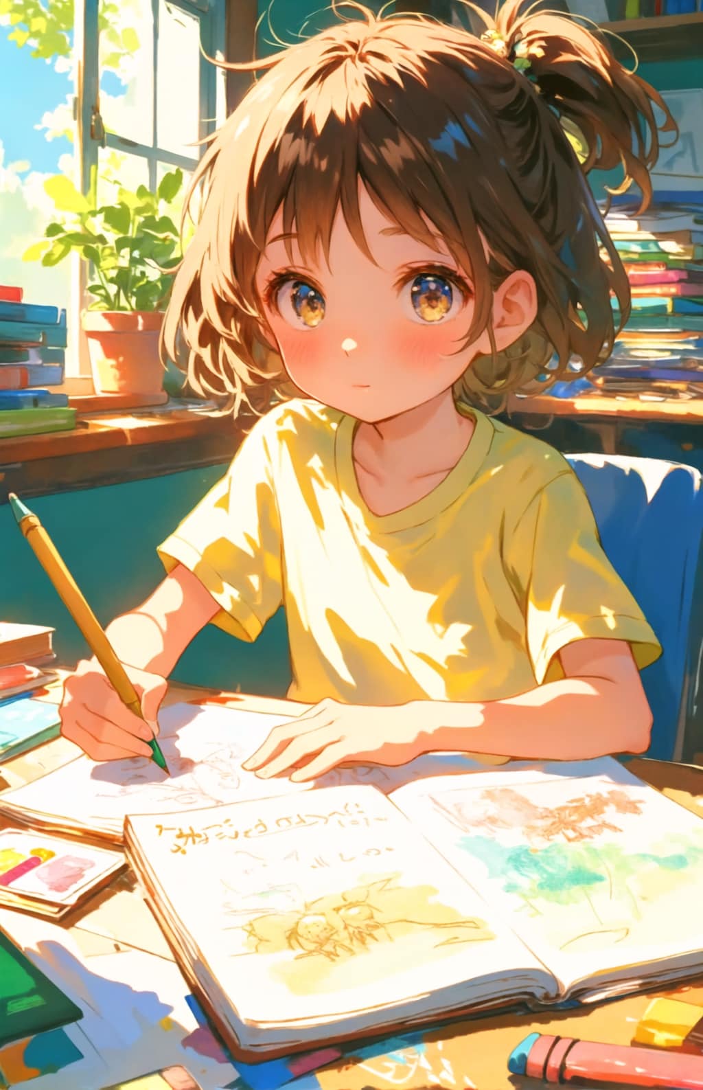 宿題は午前中に