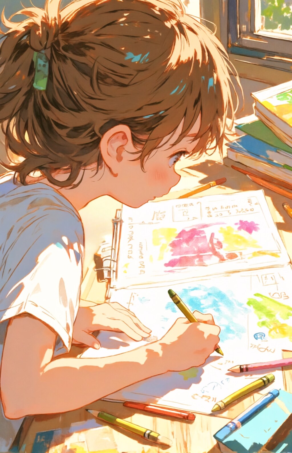 宿題は午前中に