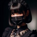 黒づくめのメイド13号 3枚目