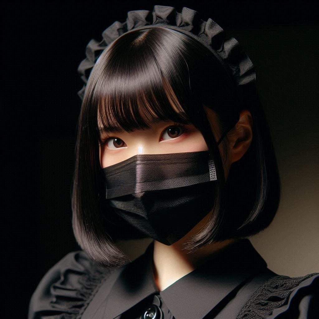 黒づくめのメイド13号