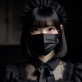 黒づくめのメイド13号 4枚目