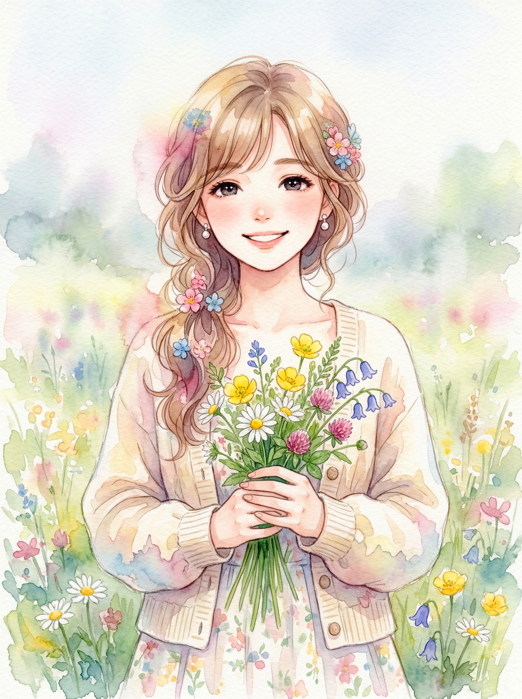 ありふれたポートレイト | の人気AIイラスト・グラビア