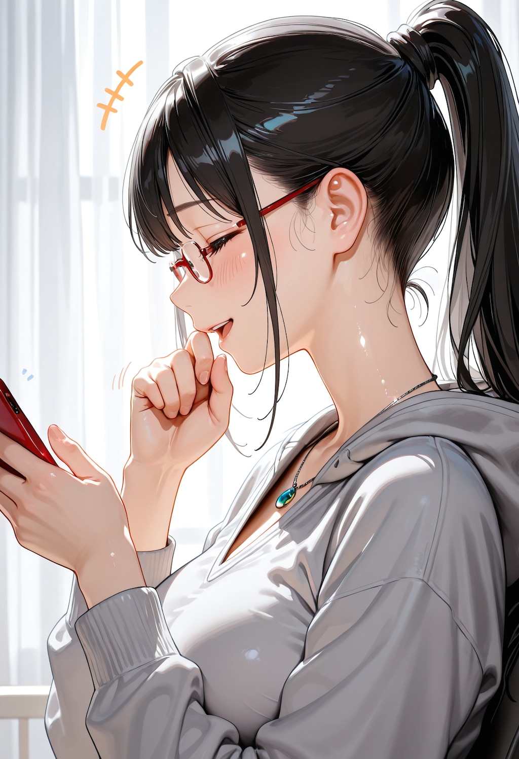 結髪。