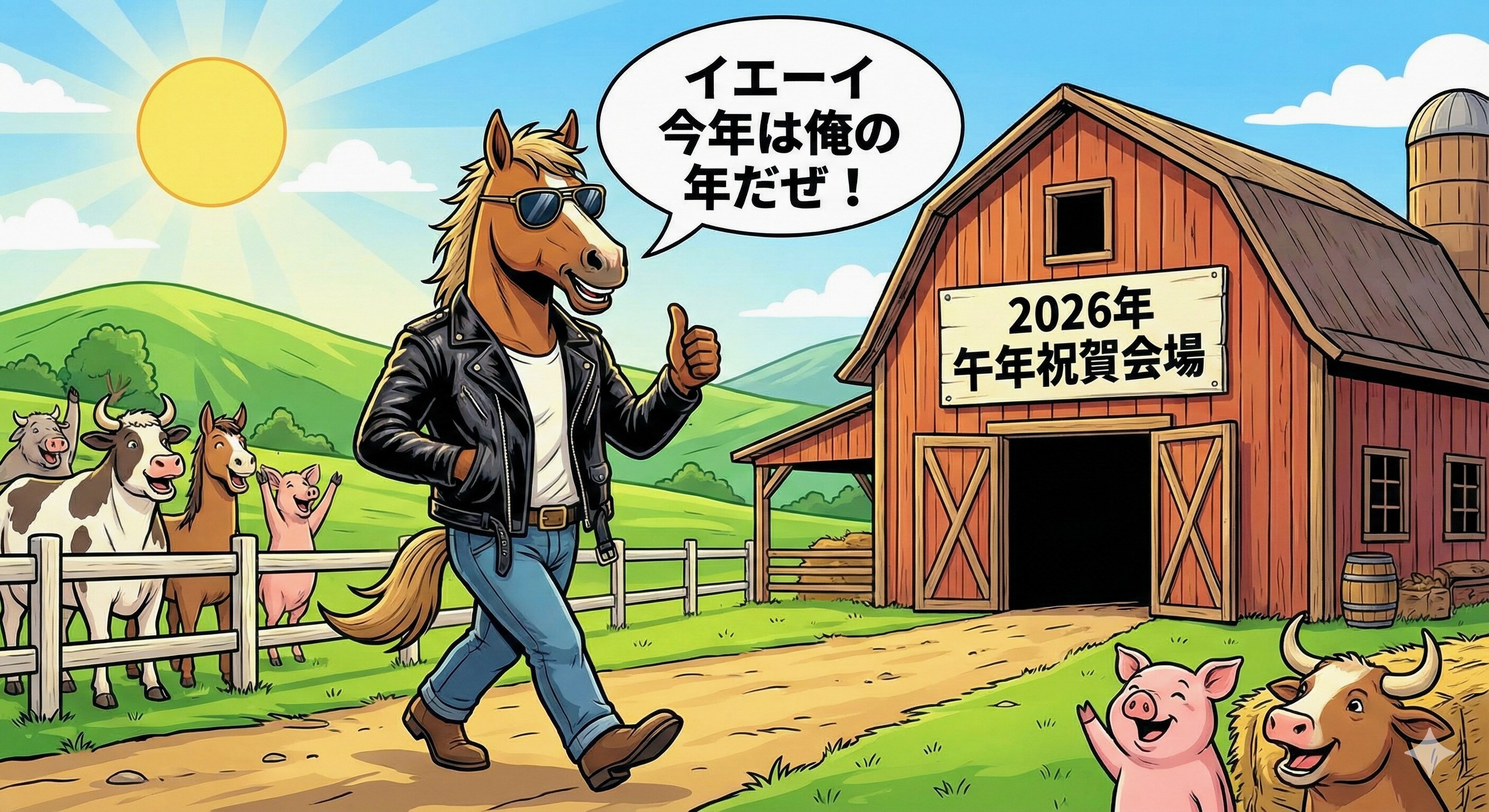 ２０２６年　午年🐴
