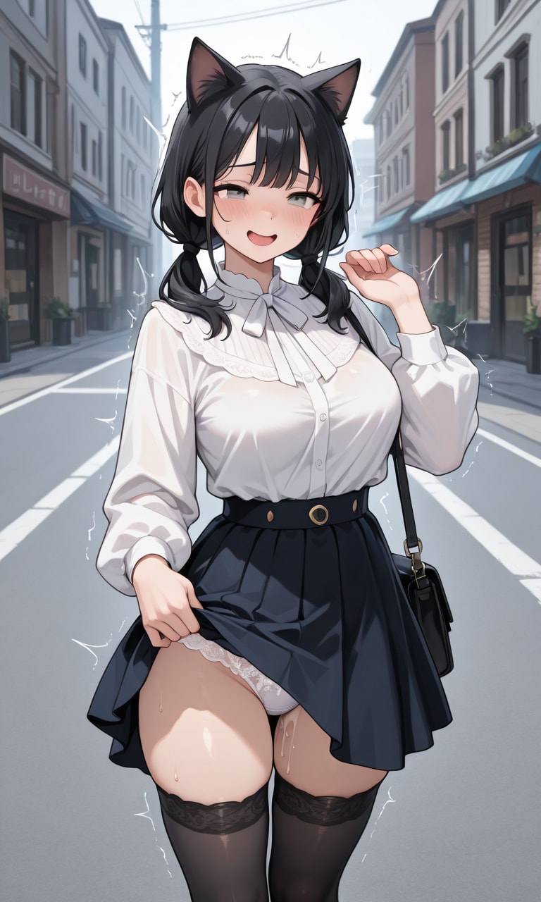 見ないで・・♡