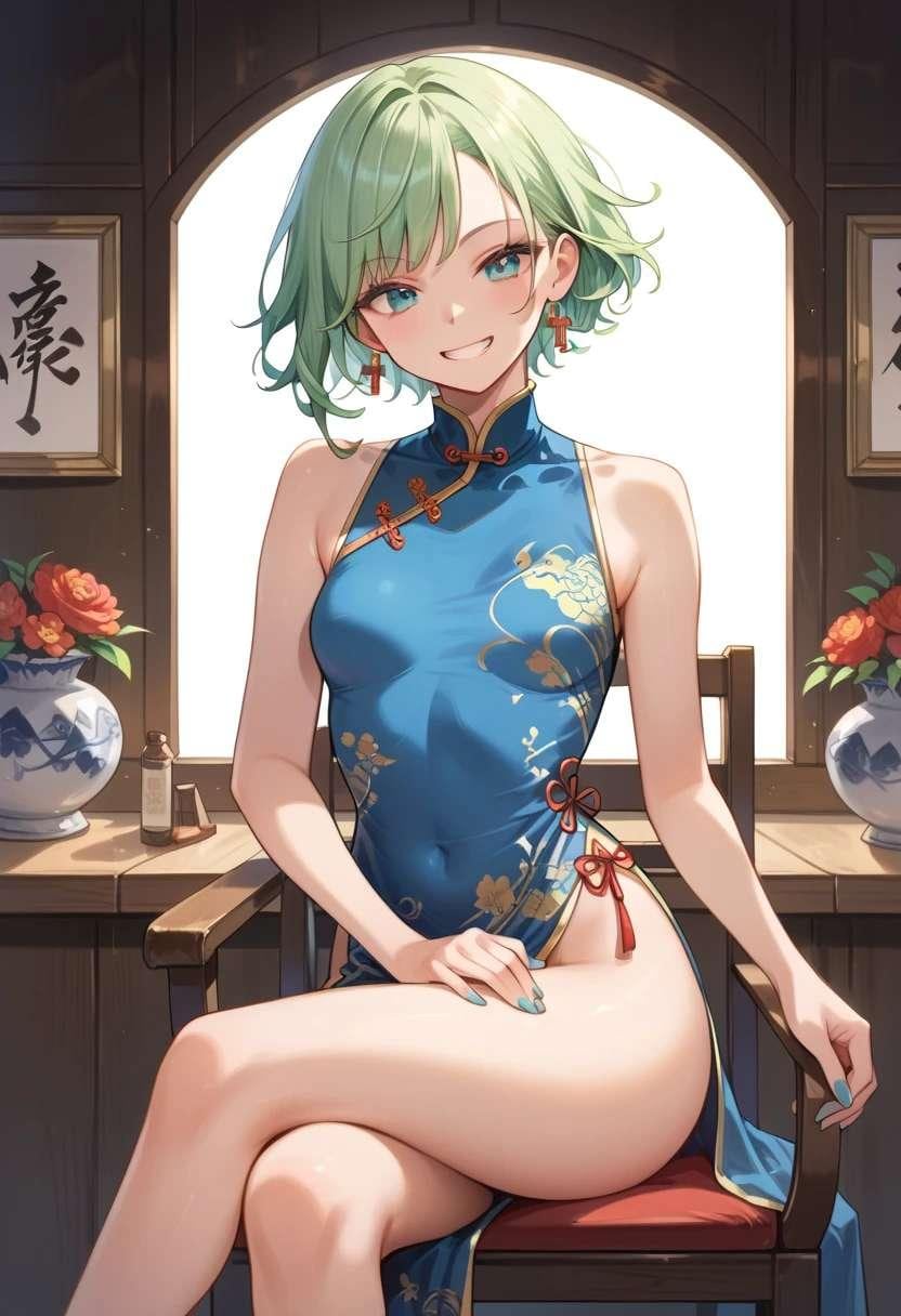 チーパオできわどいやつ