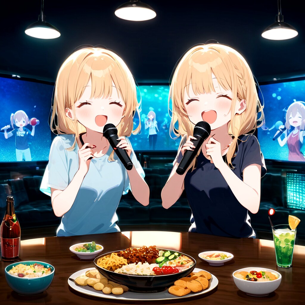 双子 | の人気AIイラスト・グラビア