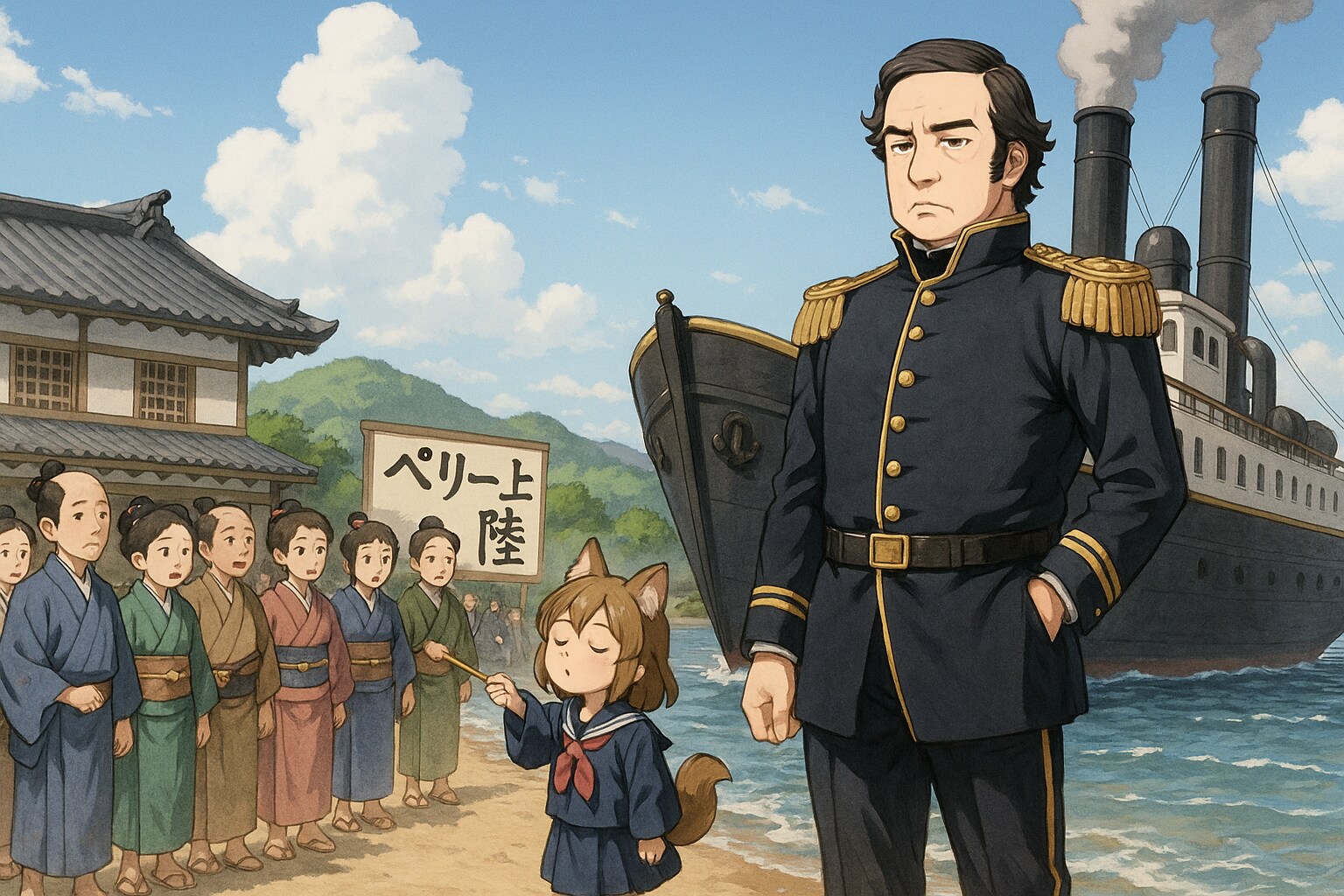 ７月１４日はペリー上陸記念日