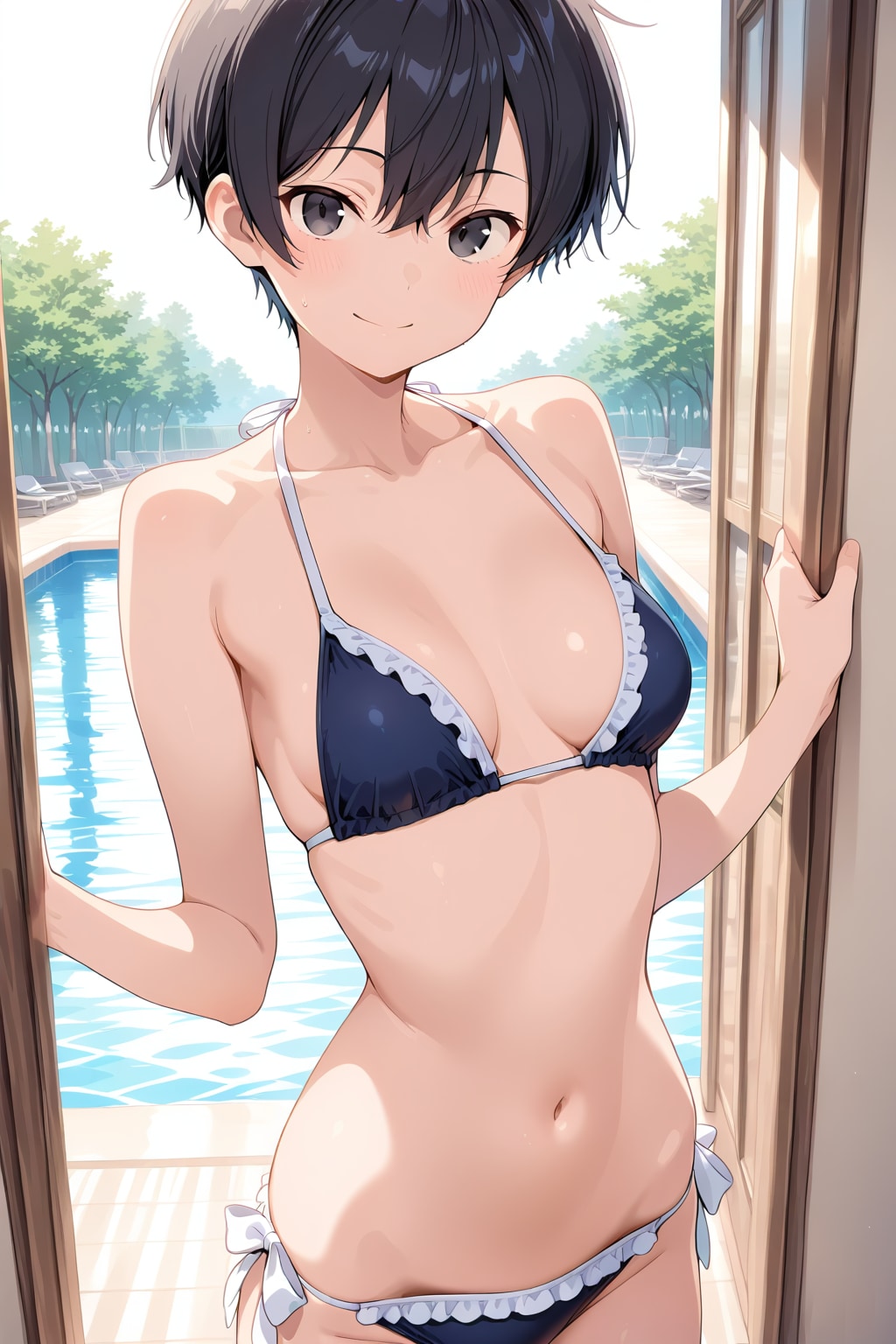 意図せずメイドビキニっぽくなった