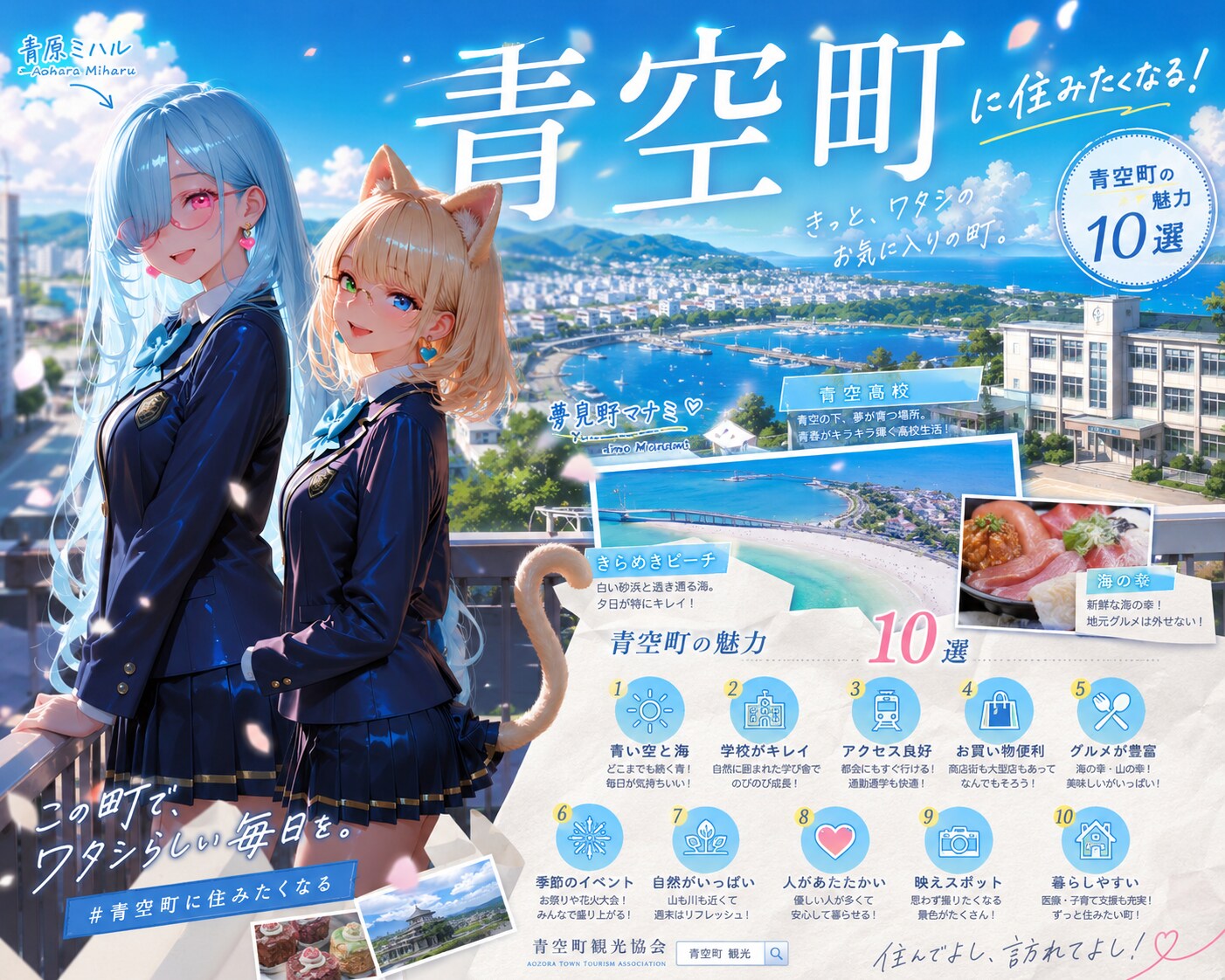 青空町
