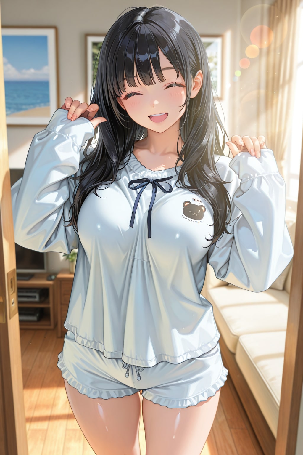 「おはよ～っ！」