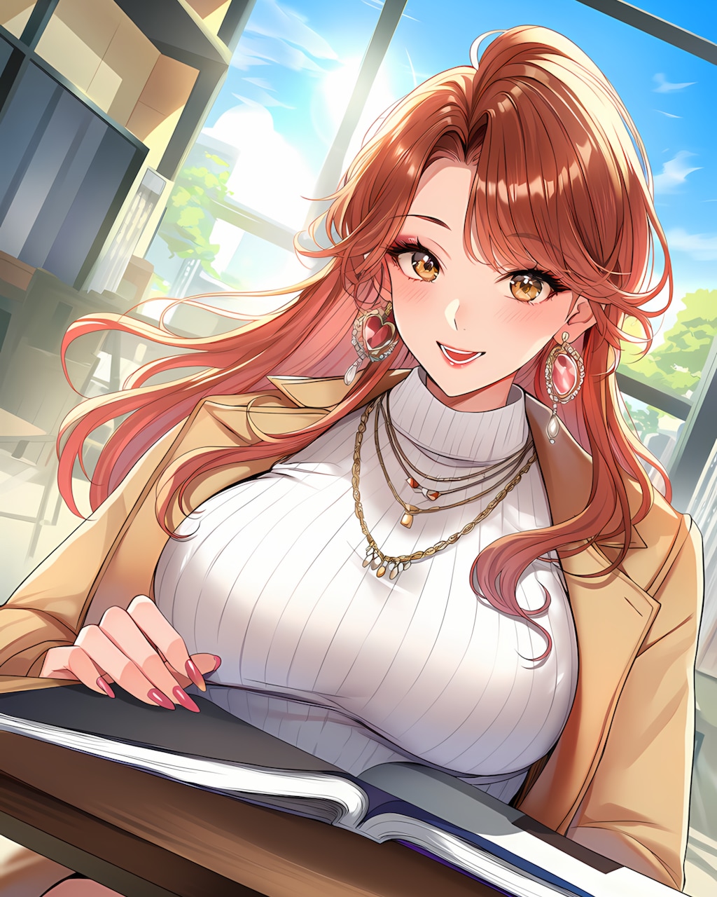 ☀️晴れカフェで雑誌チェック📖✨