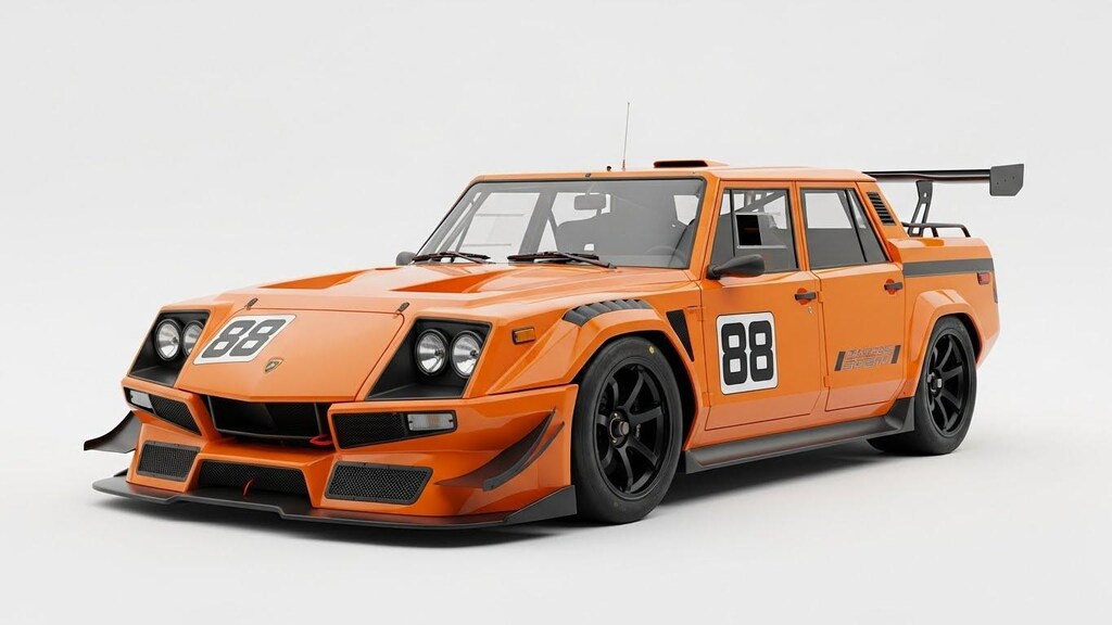 ランボルギーニLM002レーシングカー