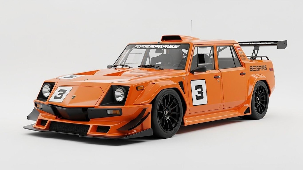 ランボルギーニLM002レーシングカー